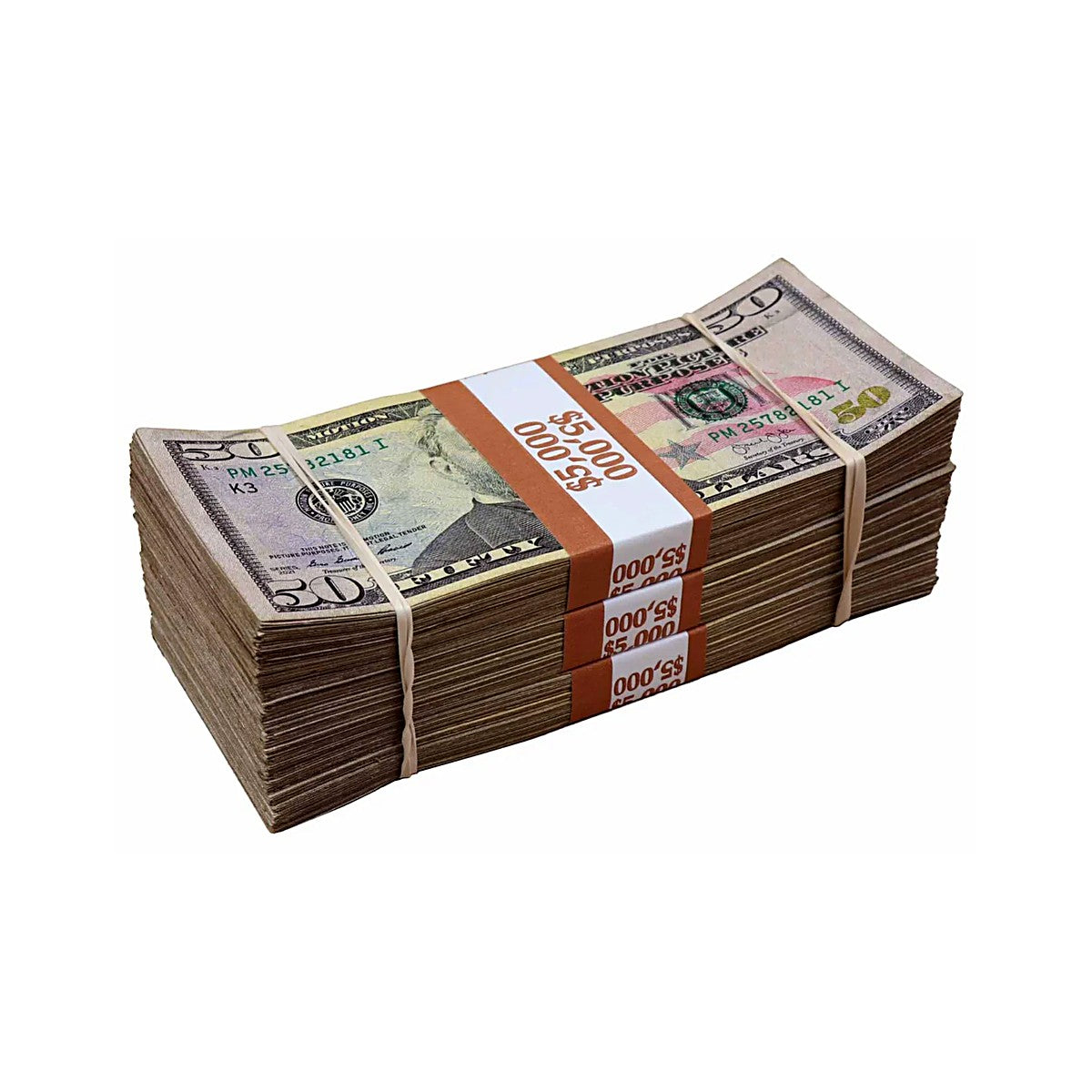 $5K Full Print aged stacks